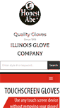 Mobile Screenshot of honestabegloves.com